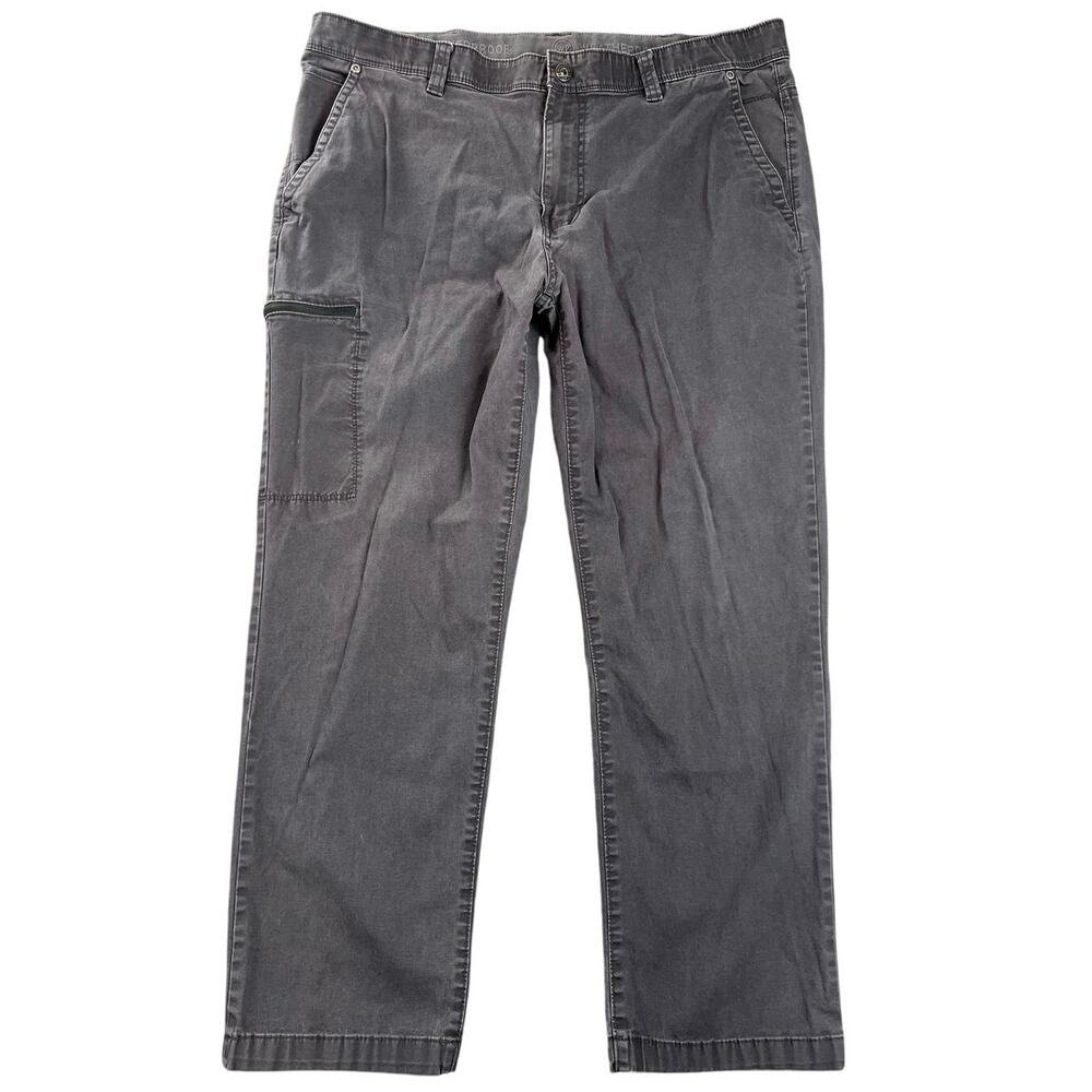 Weatherproof Gray Straight Leg Pants Utility Pocket Casual Outdoor 38x28